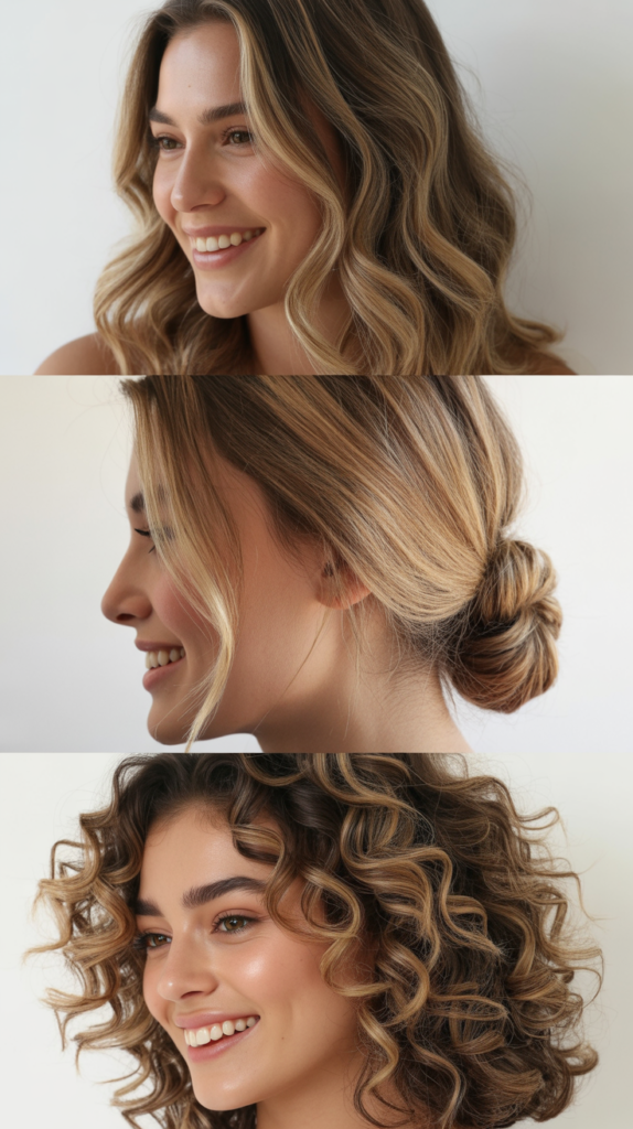 Blonde Highlights for Fine Asian Hair