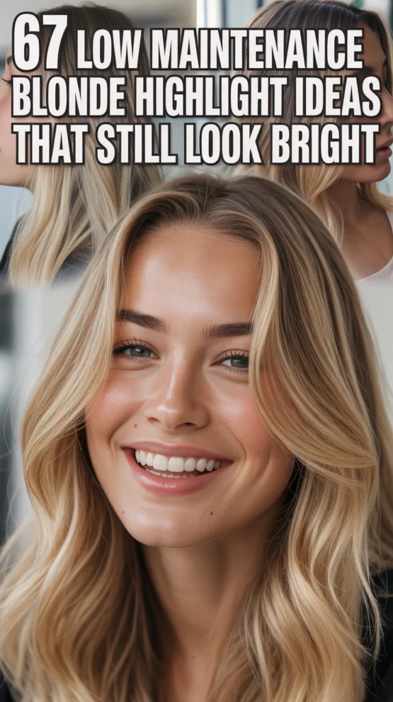 Low Maintenance Blonde Highlight Ideas That Still Look Bright