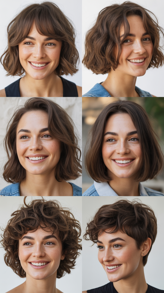 Soft Lob With Blended Face-Framing Bangs