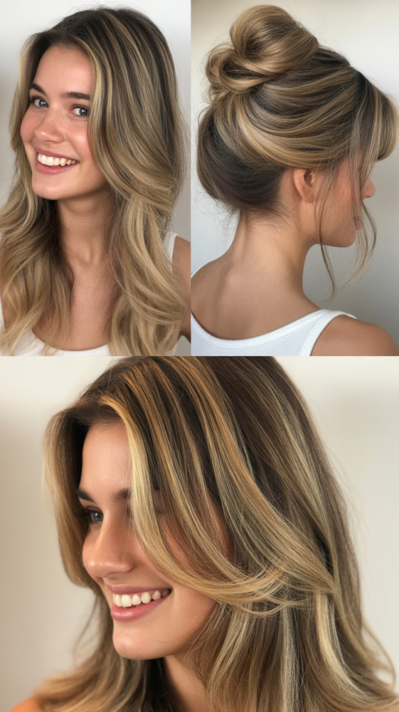  Blonde Highlights with Hair Extensions