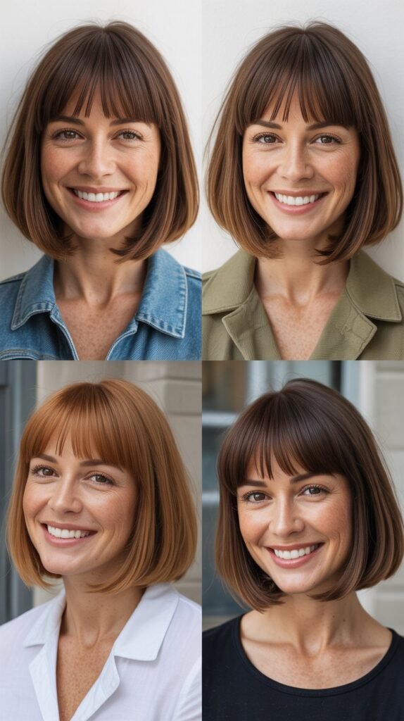  Angular Lob With Micro Bangs