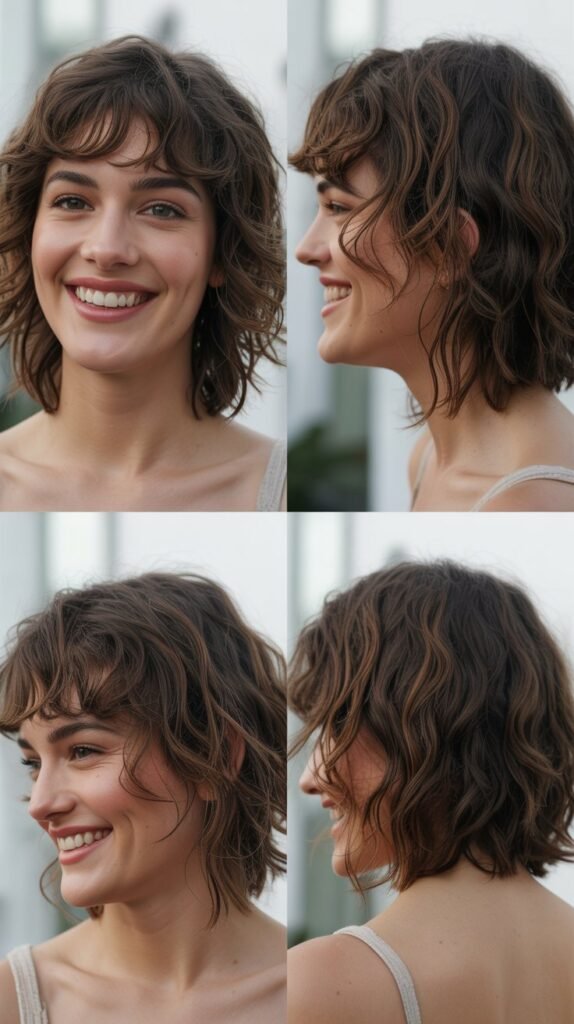 Shaggy LOB With Textured Micro Fringe