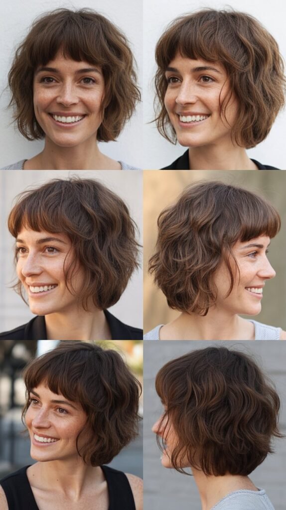 Choppy Shaggy LOB With Micro Fringe