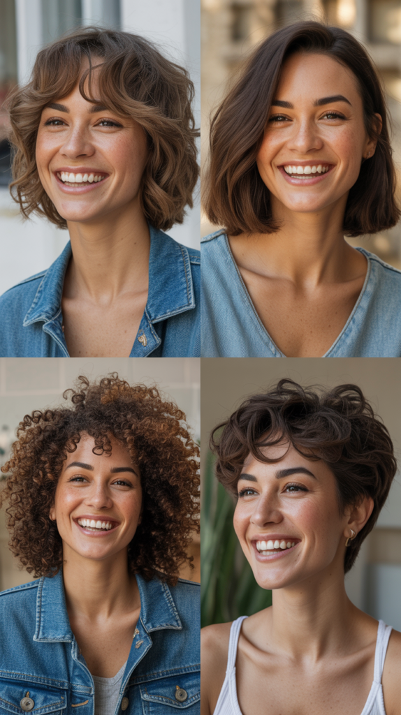 Wavy Lob With Bardot Bangs