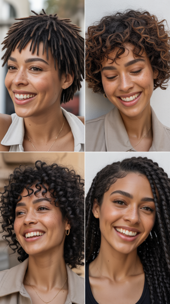 Micro Bangs with Extreme Razoring Throughout