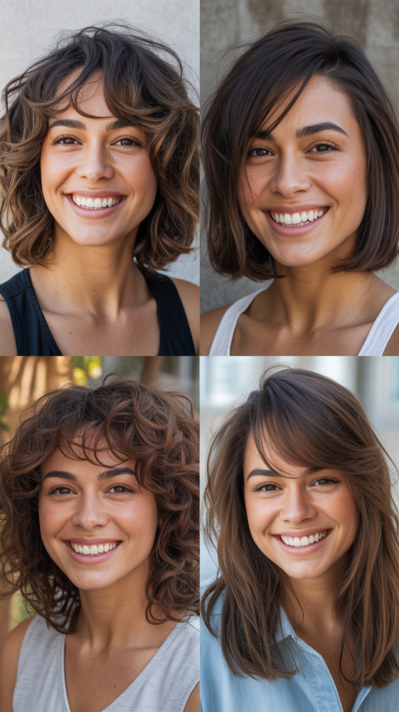 Piece-y Fringe with Broken Up Layers