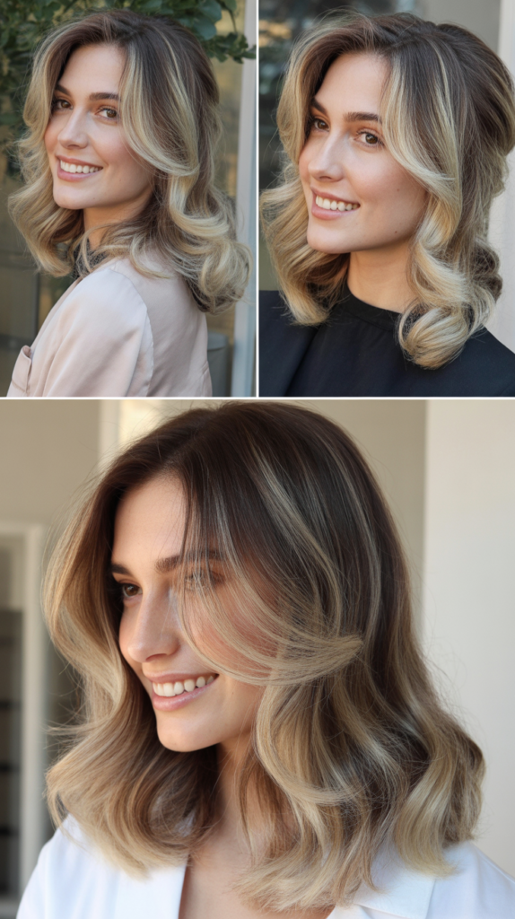 Pearl Blonde Highlights