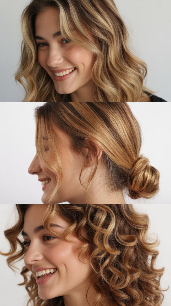  Golden Blonde Highlights