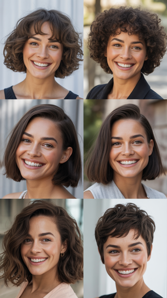 The Classic Wavy Lob With Curtain Bangs