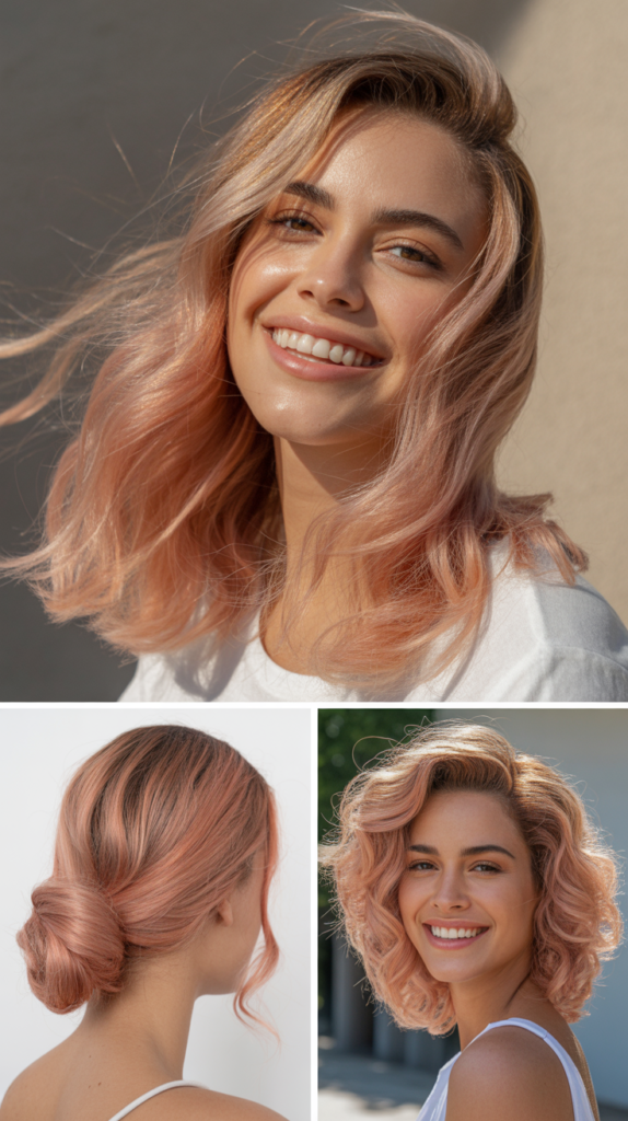 Rose Gold Blonde
