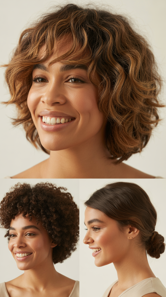 Stacked Bob with Choppy Bangs