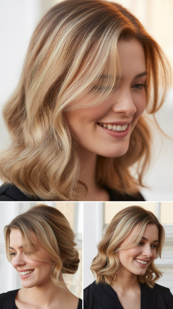 Champagne Blonde Highlights