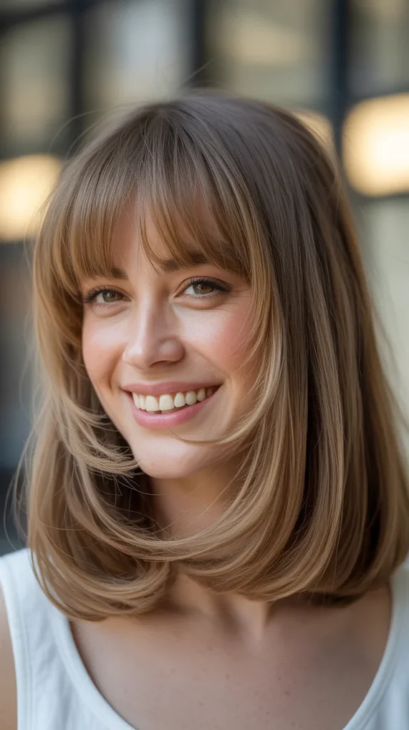 34 Long Bob Hairstyles With Curtain Bangs That Frame the Face Beautifully Long Bob Hairstyles With Curtain Bangs That Frame the Face Beautifully