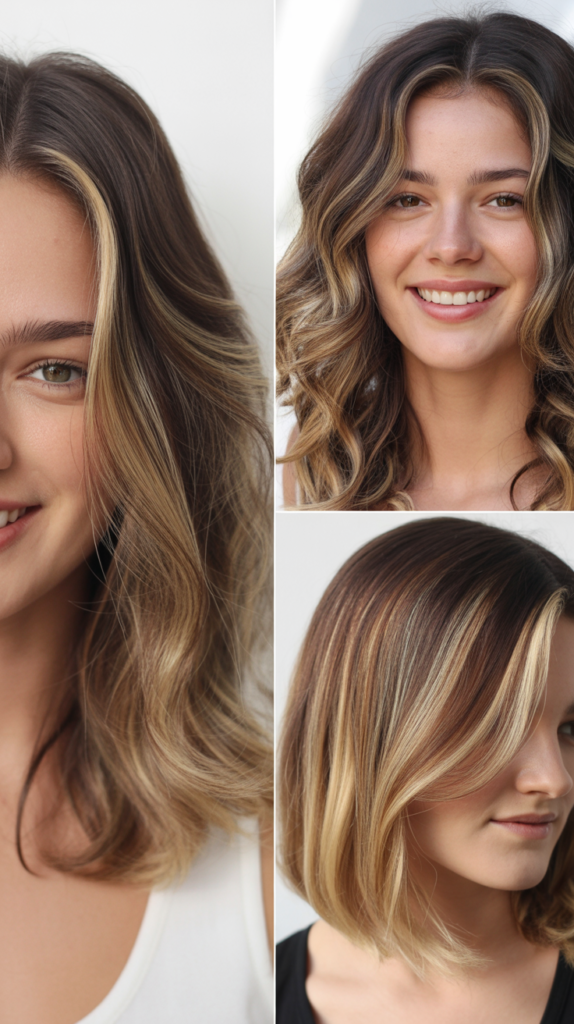  Blonde Highlights for Brunettes Going Lighter