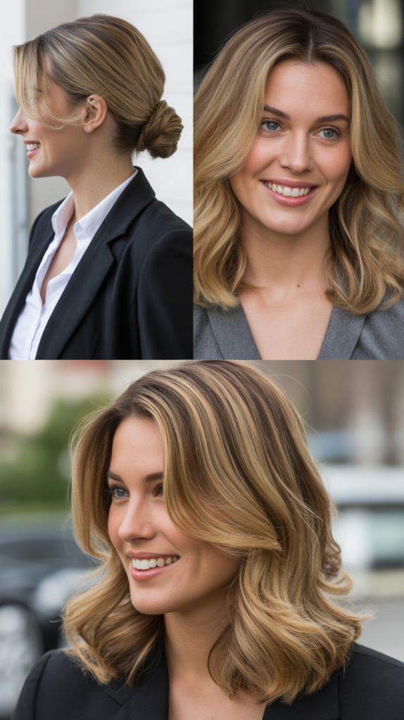 Blonde Highlights for Professional Settings