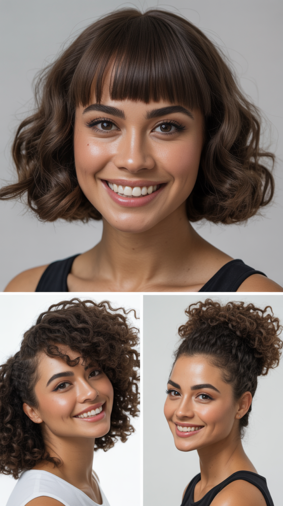 Rounded Bob with Micro Bangs