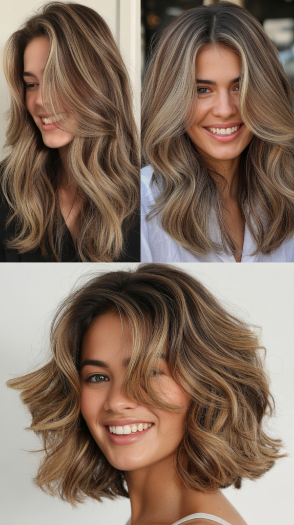 Blonde Highlights for Adding Volume Illusion