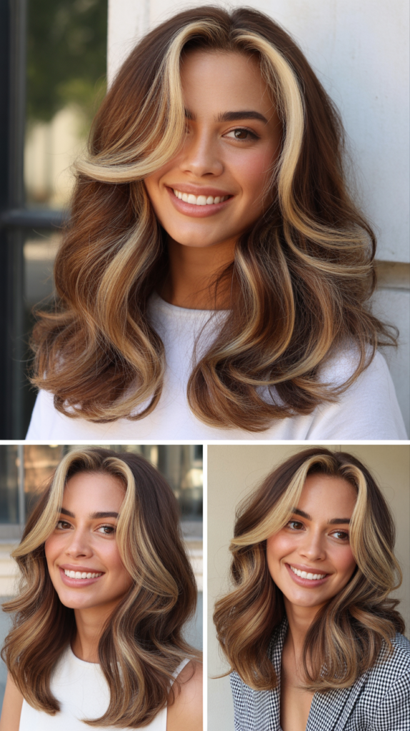 Blonde Highlights for Medium Brown Hair
