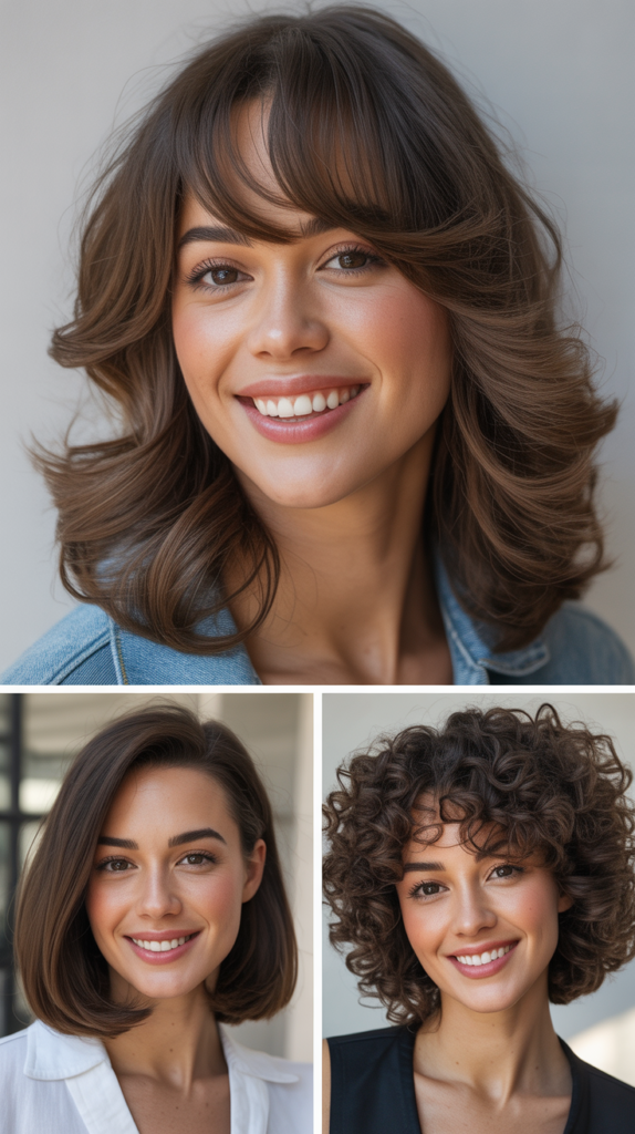 Baby Bangs With Ultra-Long Hair