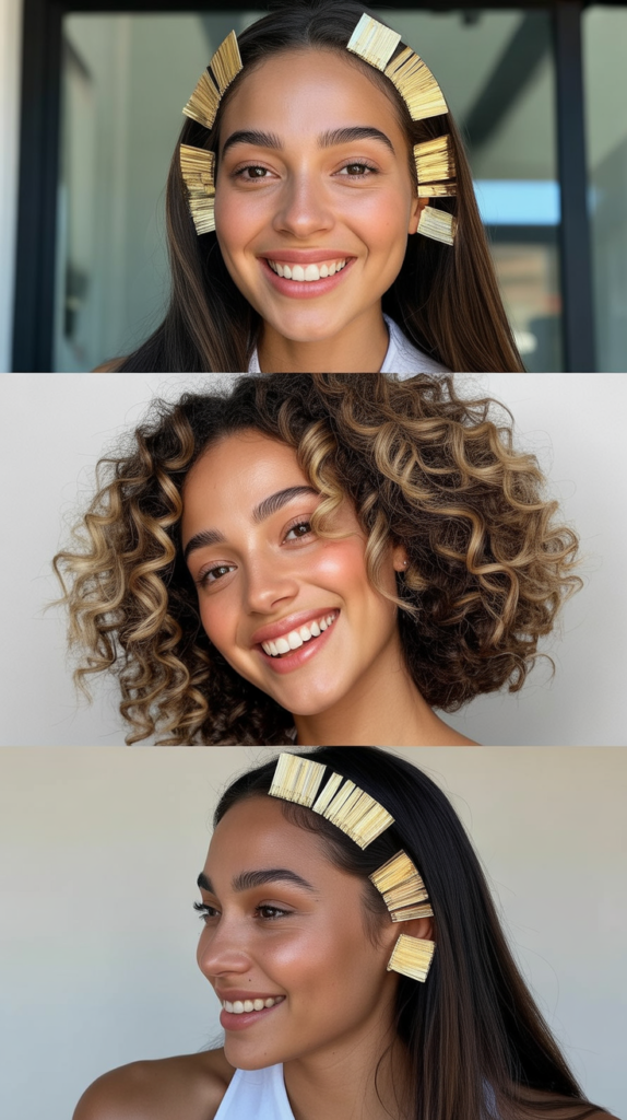 Beige Blonde Highlights