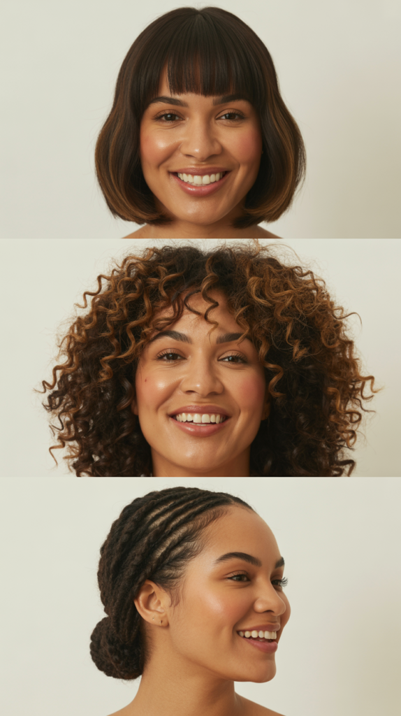  Diagonal Swooping Bangs With Long Layers