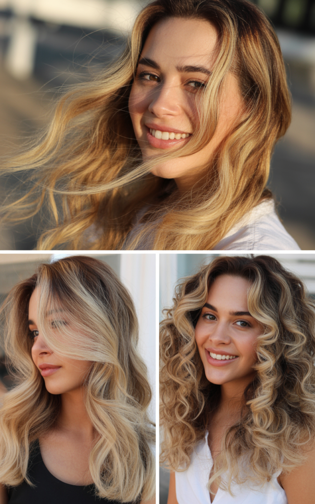 Creamy Blonde Highlights