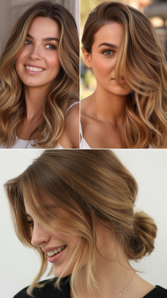 Bronde (Brown-Blonde Hybrid)