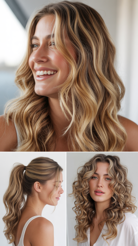 Sun-Kissed Blonde Highlights