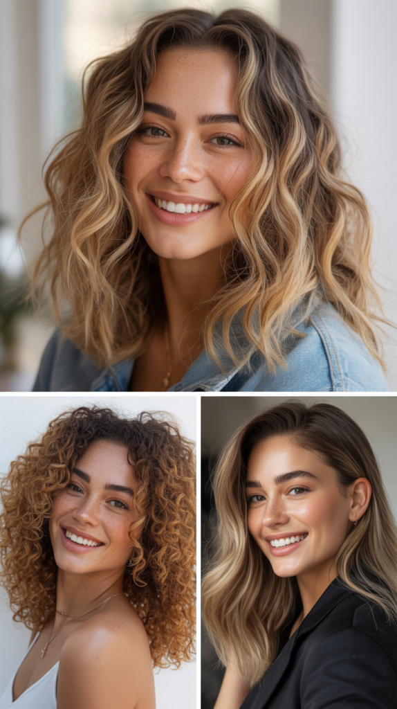 Sun-Kissed Blonde Balayage