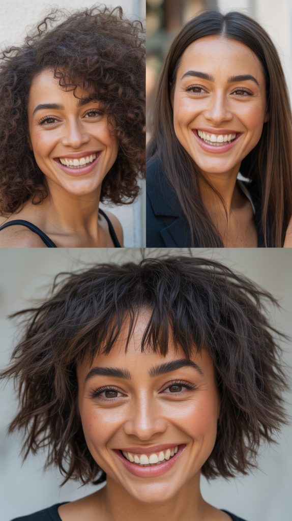 Choppy Micro Bangs With Extreme Layers