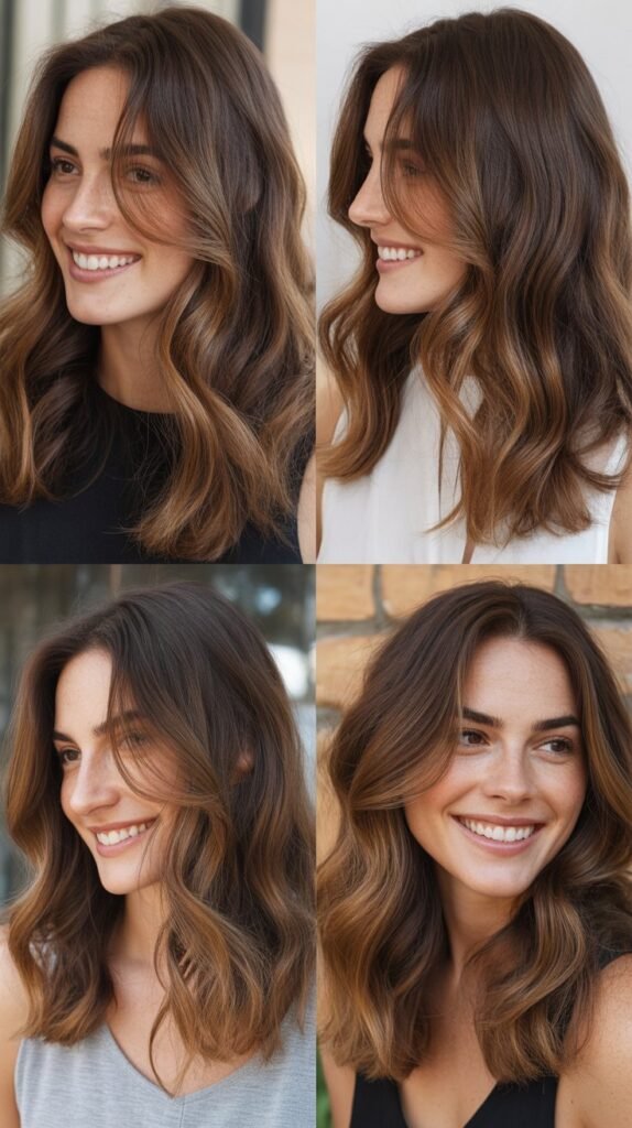 Subtle Highlights for Natural Brown Hair