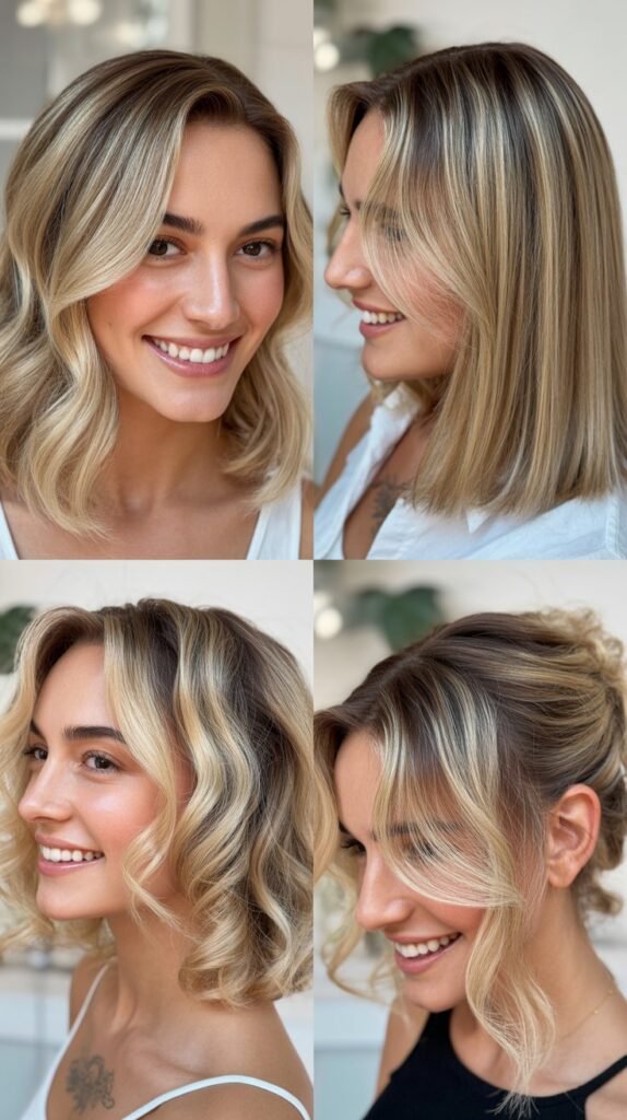  Blonde Contour Highlights