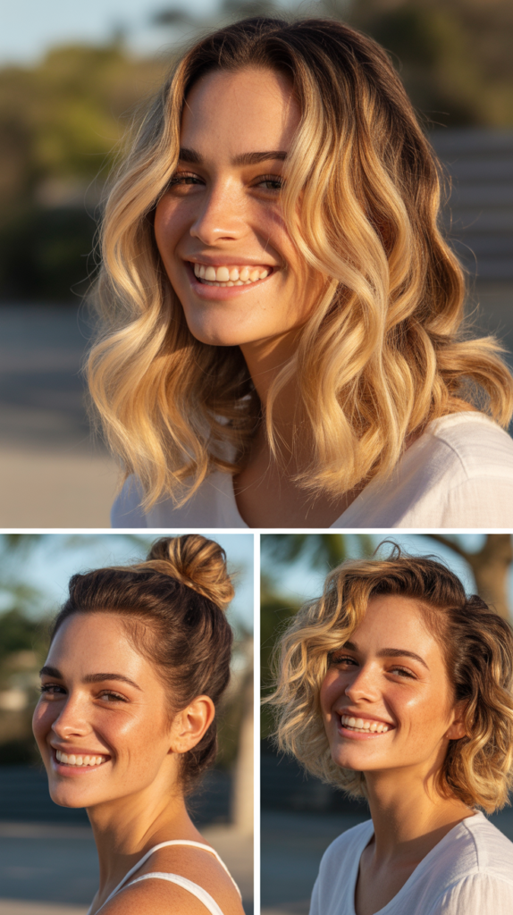 Sunlit Blonde Grown Out Roots