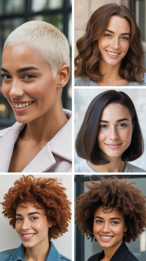 Platinum Blonde Buzz Cut