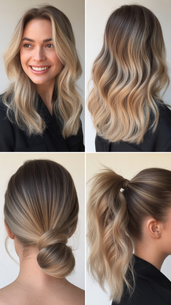 Ash Blonde Shadow Roots