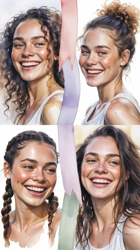 Hand-Painted Ribbons