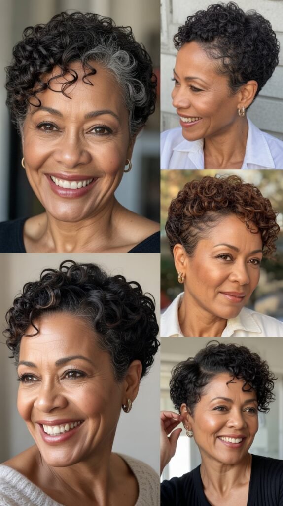  Twist-Out Pixie Style