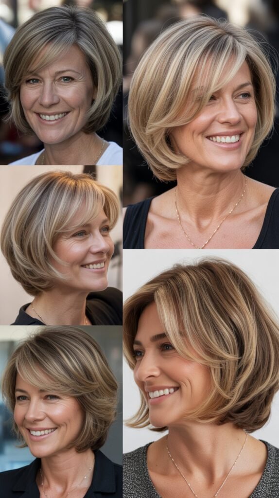  Layered Bob with Babylights