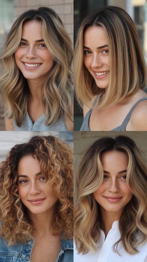  Wheat Blonde Highlights