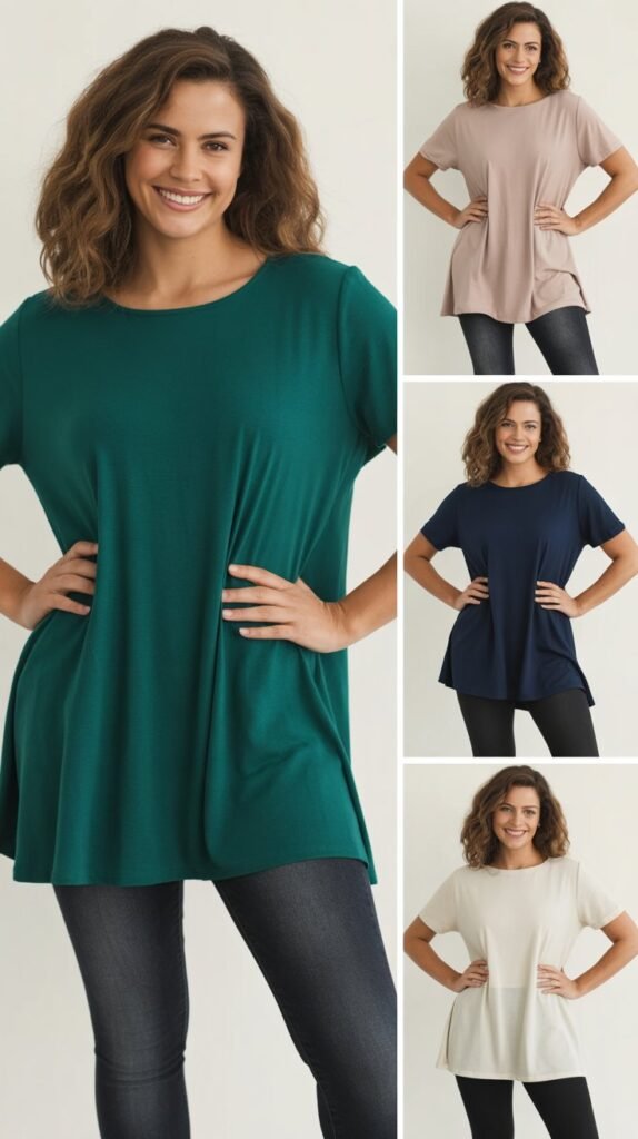Tunic Top with Jeggings