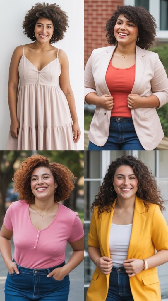 21 Flattering Plus Size Spring Outfit Ideas That Actually Work