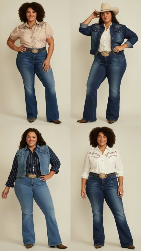 14 Bootcut Perfect Plus Size Rodeo Looks With Flattering Jeans 14 Bootcut Perfect Plus Size Rodeo Looks With Flattering Jeans