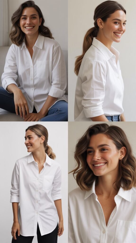  The Classic White Button-Down Shirt