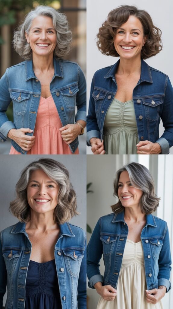  Denim Jacket with Sundress