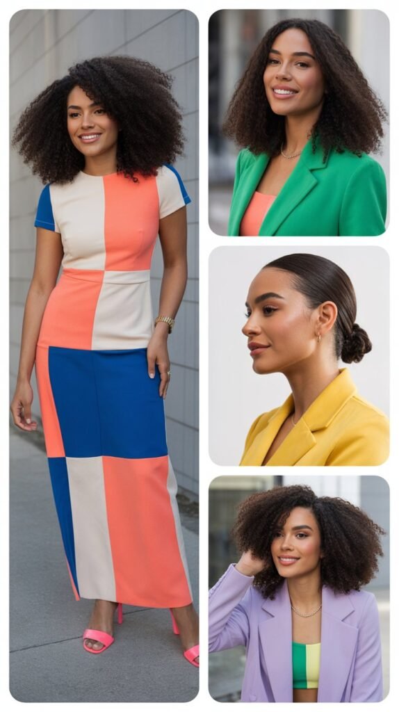 Color-Blocked Outfit