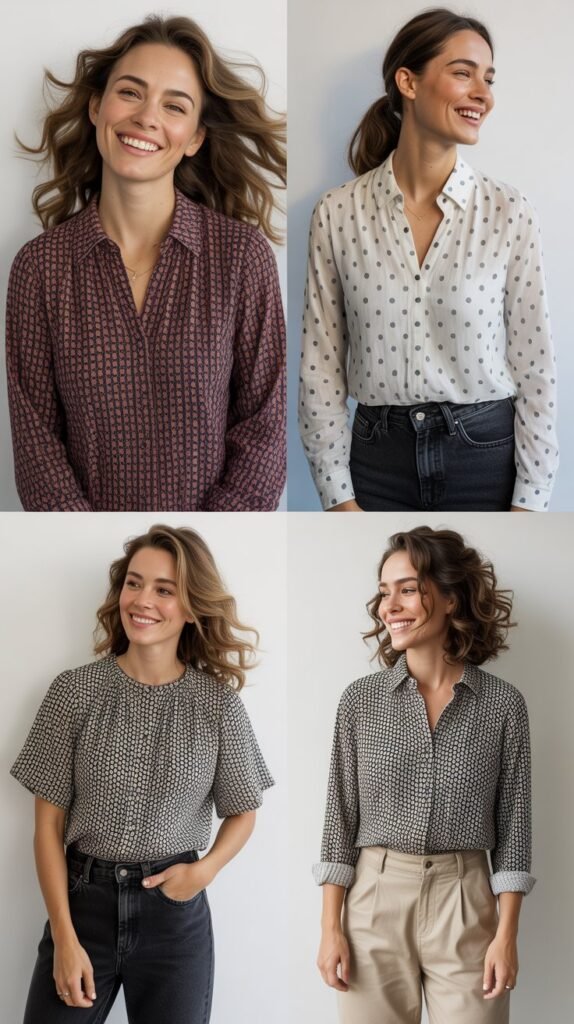  Statement Top with Simple Bottom