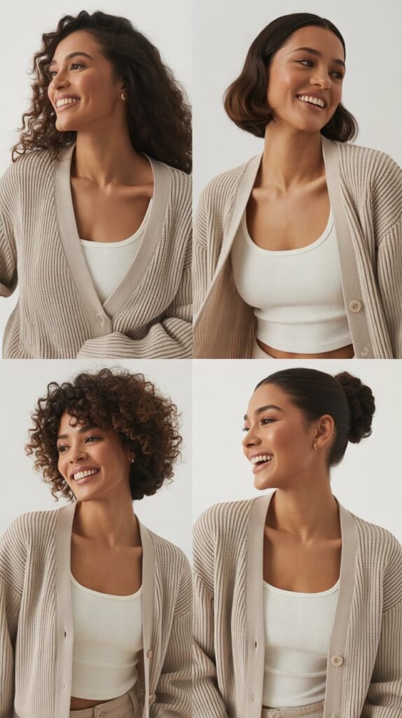 Cardigan Set (Matching Cardigan and Shell)