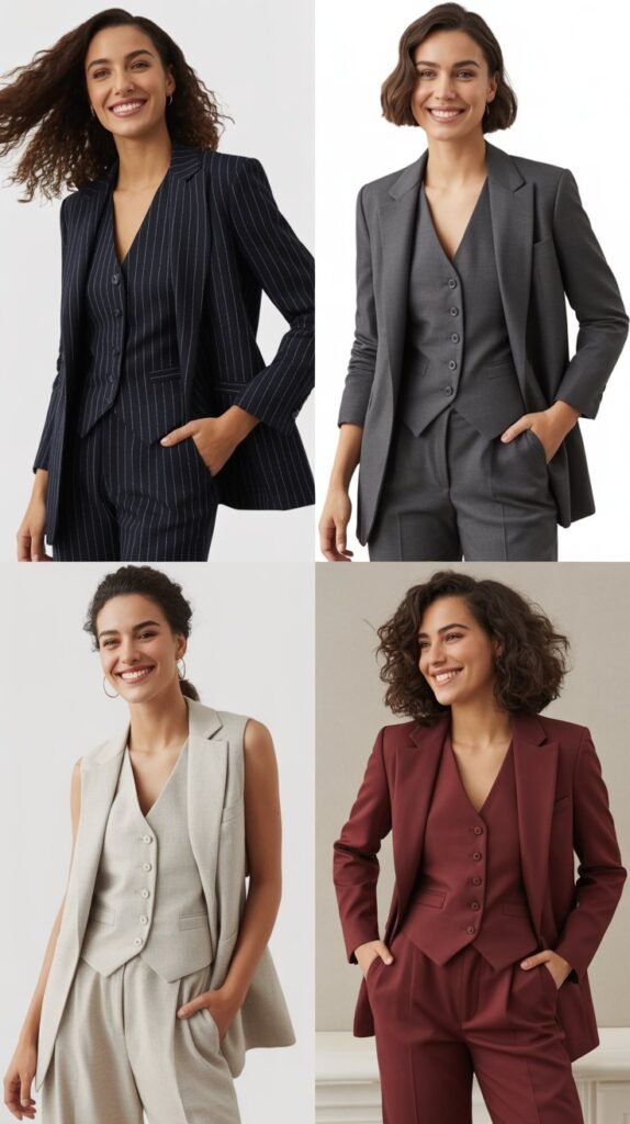 Three-Piece Vest Suit