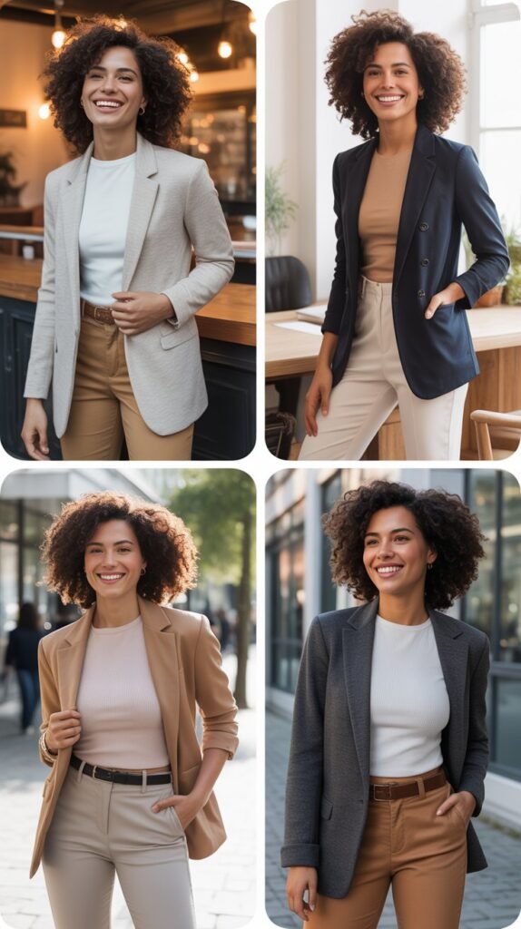  Mock Neck Top with Pencil Skirt