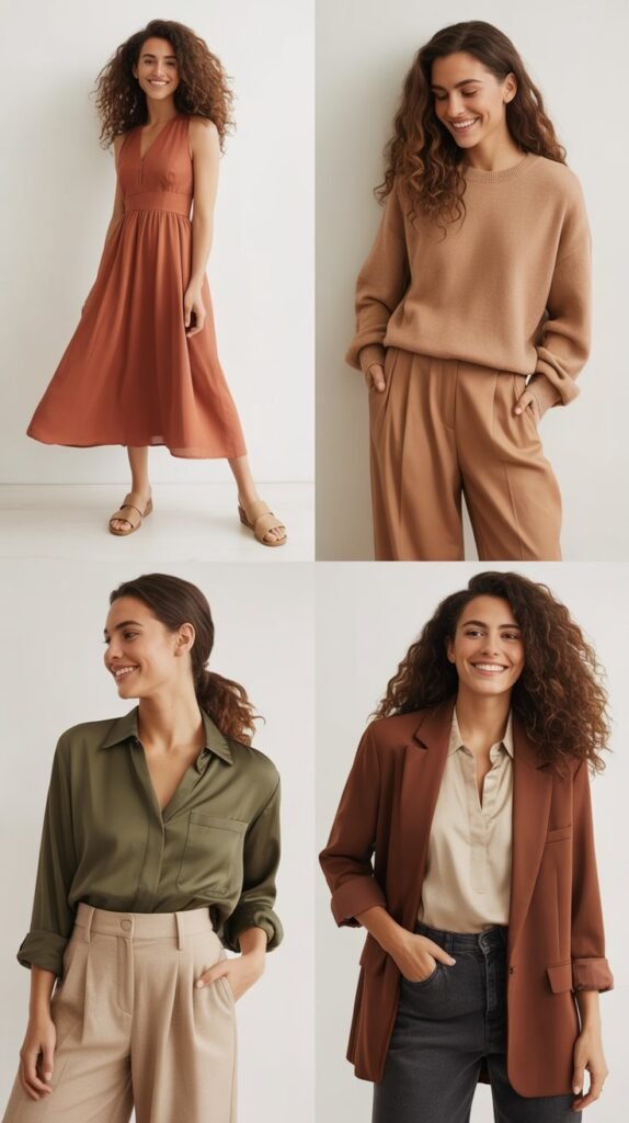  Tonal Dressing in Earth Tones